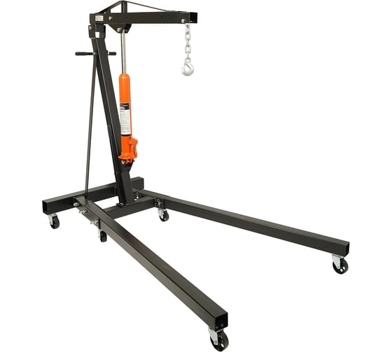 Изображение товара Кран гаражный гидравлический складной AV Steel 2т, 86кг (состоит из 2х частей), шт. AV-951021