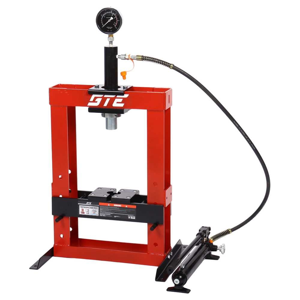 Изображение товара Пресс настольный гидравлический GTE с ручным приводом 10т /1 GTE-HPR13010