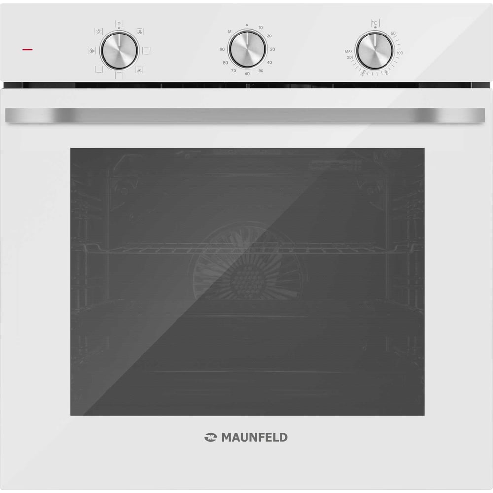 Изображение товара Электрический духовой шкаф MAUNFELD FEOF7871W с конвекцией и таймером