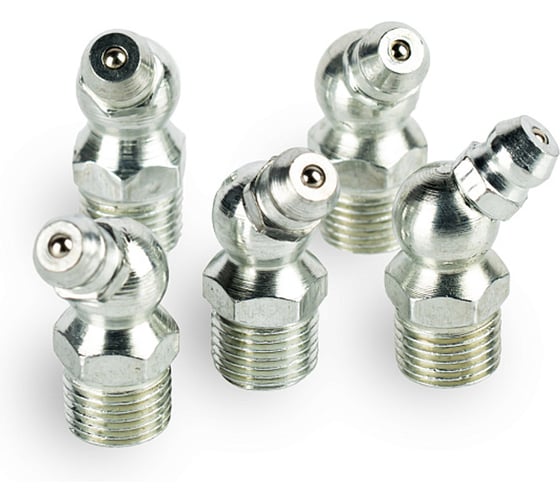 Изображение товара Тавотница Runtec 1/8 45, комплект 5 штук RT-T1845