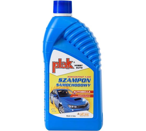 Изображение товара Автошампунь для ручной мойки PLAK Autobella 1 л 162