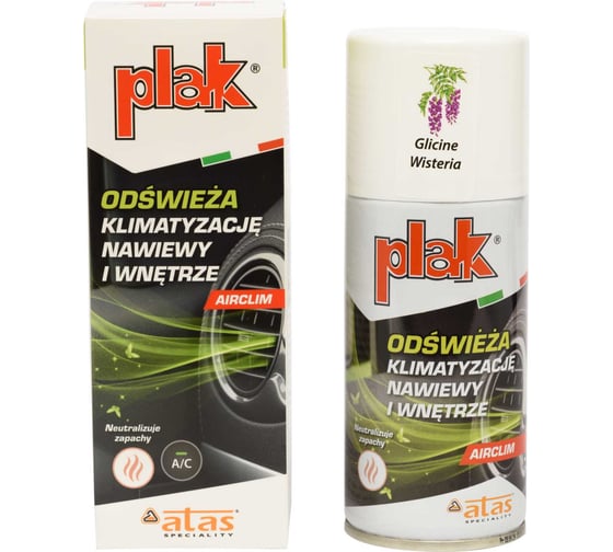 Изображение товара Очиститель кондиционера PLAK AIRCLIM Сирень 150 мл 5377С