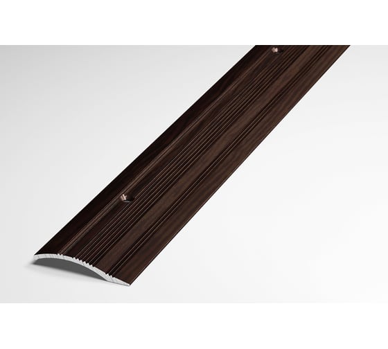 Изображение товара Порог разноуровневый алюминиевый ЛУКА (39,4 мм, 1,8 м, декоративный, Дуб венге) УТ000002657