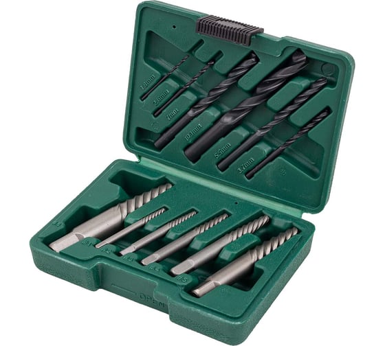 Изображение товара Набор экстракторов резьбы и сверл Rockforce 12 предметов RF-924U12(63450)