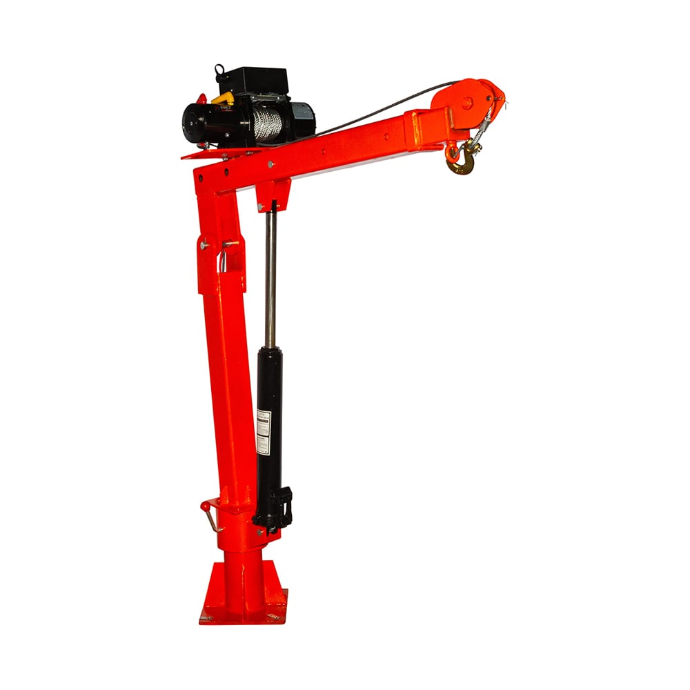 Изображение товара Бортовой кран WILMART 24V MQC-1000-24V полупрофессиональный грузоподъемный механизм