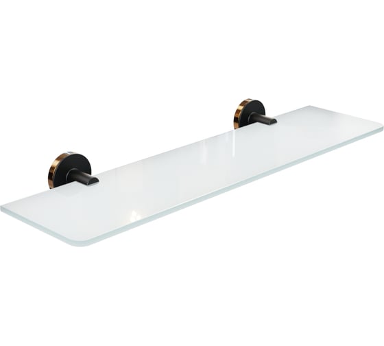 Изображение товара Полка Fora LORD стекло, черный FOR-LORD034BL