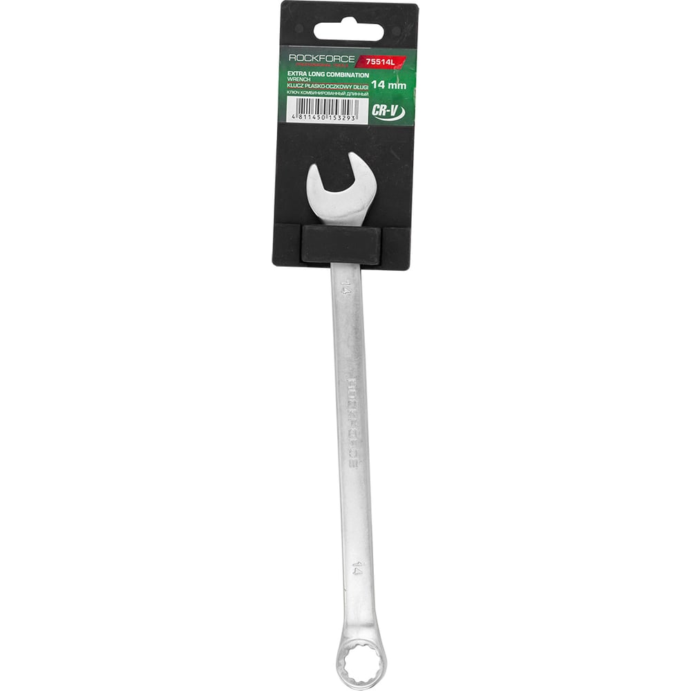 Изображение товара Ключ комбинированный удлиненный Rockforce 14мм RF-75514L