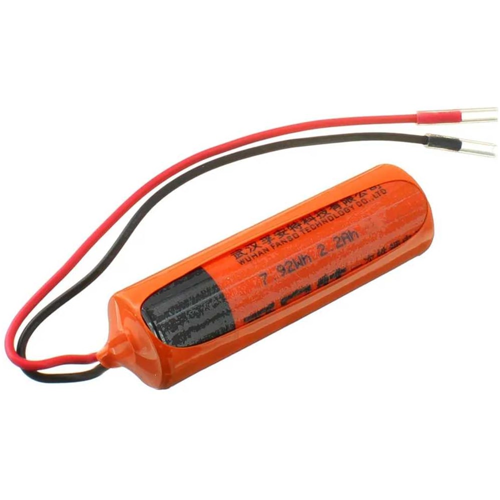 Изображение товара Литиевая батарейка FANSO ER14505M-LD 8 шт цилиндрическая для приборов, счетчиков, автомобилей и GPS, тип AA, высокотоковая с проводами, Li-SOCl2 6799669