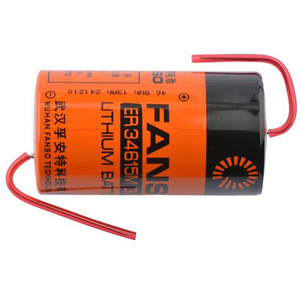 Изображение товара Литиевая батарейка FANSO ER34615M/P тип D, спиральной конструкции для приборов учёта и устройств IoT, Li-SOCl2 (1 шт) 2559463