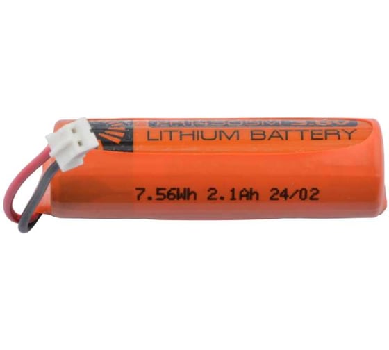 Изображение товара Литиевая батарейка FANSO ER14505M-LD/210907 с проводами разъемом PHP-2Р, тип АА, спиральной конструкции для приборов учёта и устройств IoT, Li-SOCl2 (2 шт) 7054464