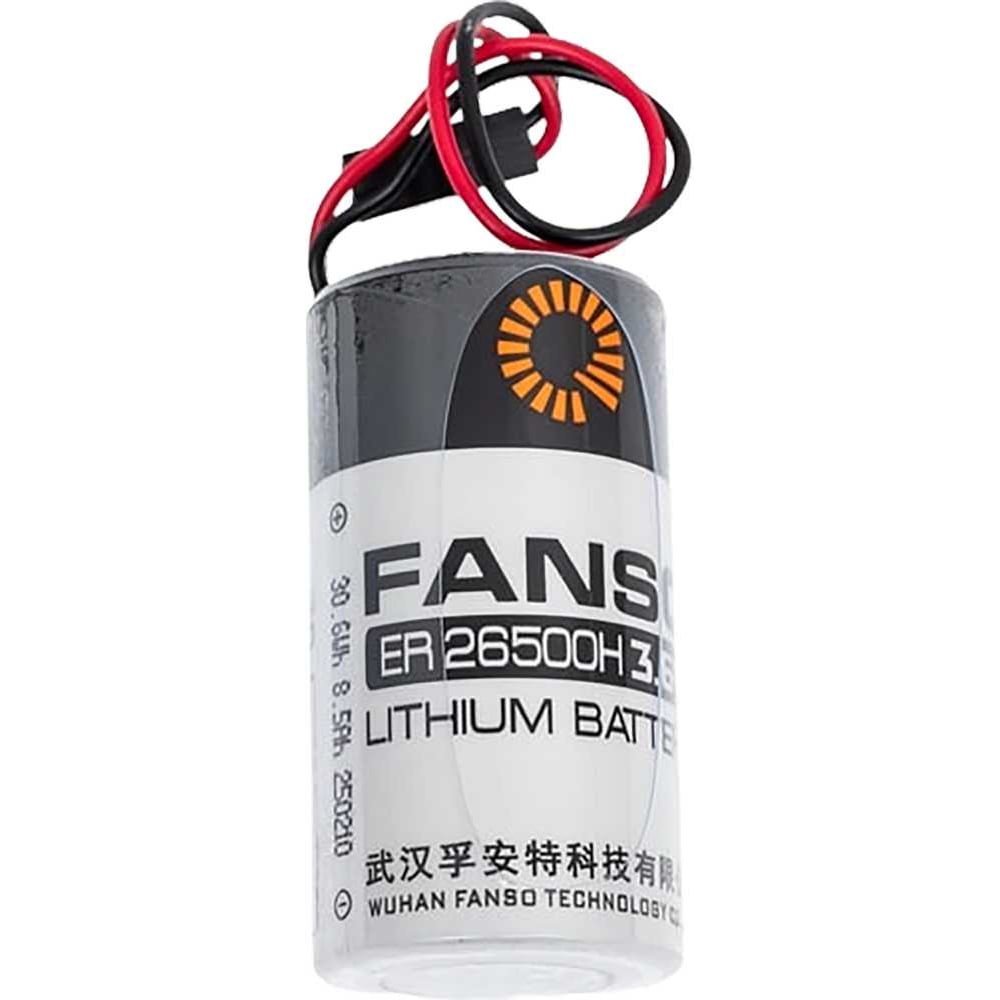 Изображение товара Литиевая батарейка FANSO ER26500H-LD с разъемом Dupont 2 шт для автомобилей и датчиков