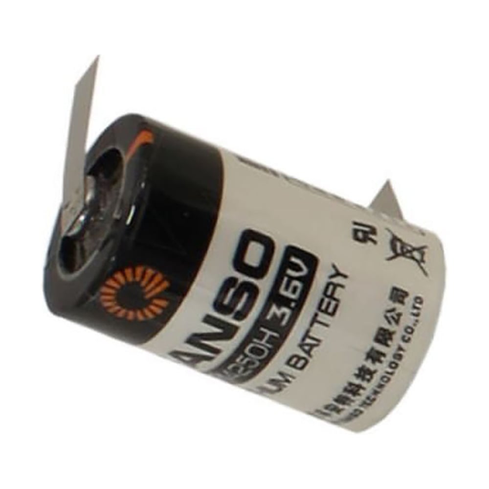 Изображение товара Литиевая батарейка FANSO ER14250H/T 8 шт цилиндрическая для приборов, счетчиков, автомобилей и GPS, тип 1/2AA c радиальными выводами, Li-SOCl2 6799655