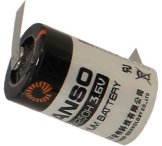 Изображение товара Литиевая батарейка FANSO ER14250H/T 8 шт цилиндрическая для приборов, счетчиков, автомобилей и GPS, тип 1/2AA c радиальными выводами, Li-SOCl2 6799655