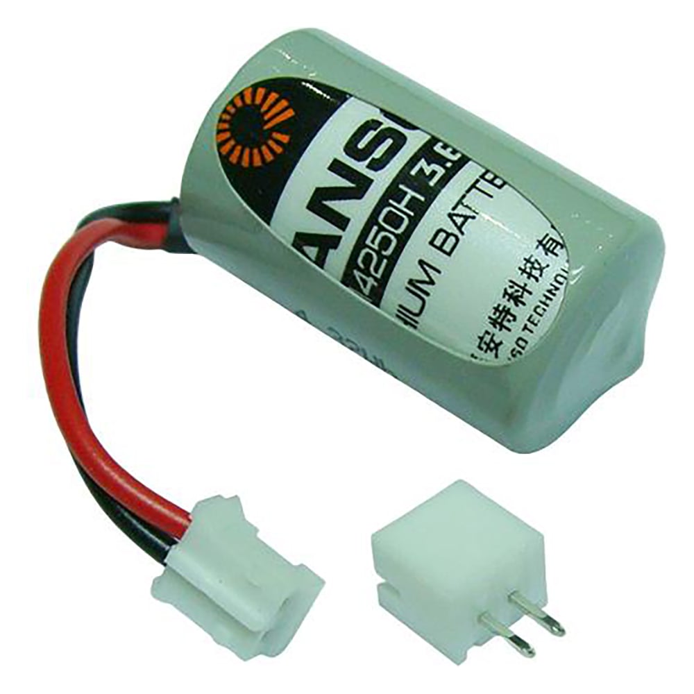 Изображение товара Литиевая батарейка FANSO ER14250H-LD/02082023 4 шт цилиндрическая для приборов, счетчиков, автомобилей и GPS, тип 1/2AA c проводами и коннектором JST PHR-02, Li-SOCl2 6799658