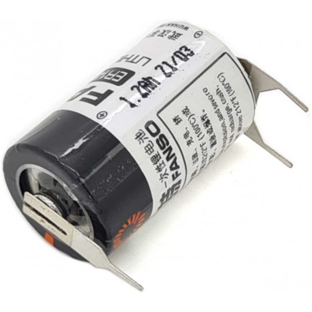 Изображение товара Литиевая батарейка FANSO ER14250H/3PF 8 шт цилиндрическая для приборов, счетчиков, автомобилей и GPS, тип 1/2AA c тремя выводами под пайку, Li-SOCl2 6799646