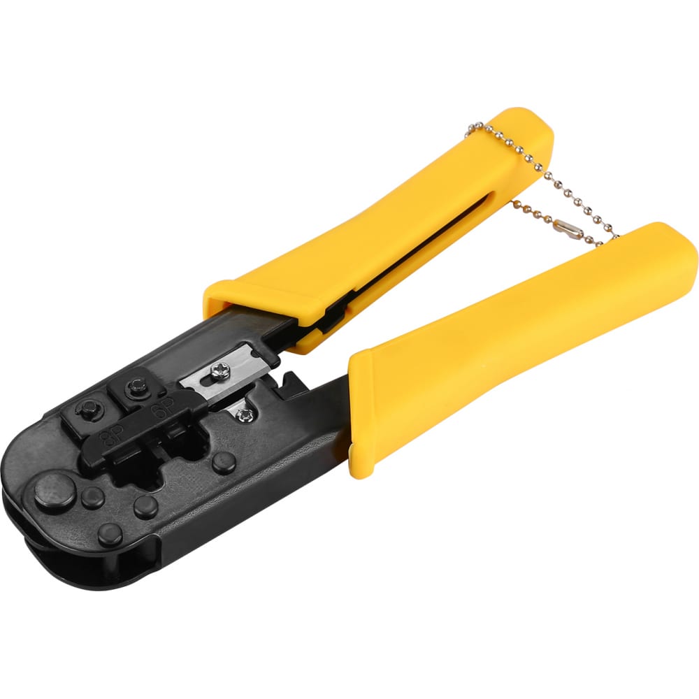 Обжимной инструмент для витой пары DEKO обжимной инструмент для витой пары rj45 кримпер deko dkct01