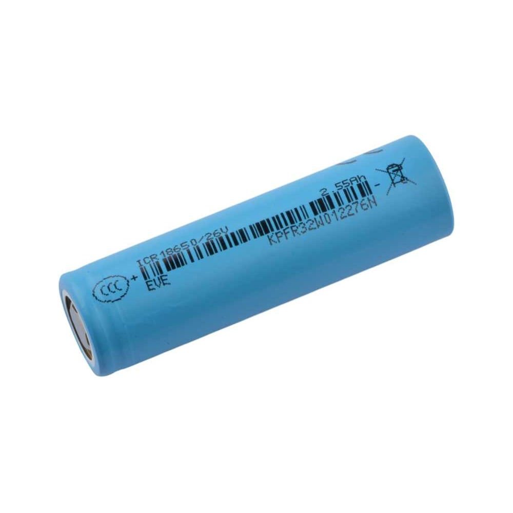 Изображение товара Аккумулятор EVE 18650 2550 мАч Li-Ion 2 шт