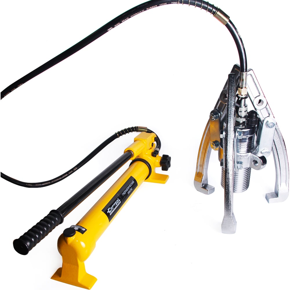 Изображение товара Гидравлический съемник Car-Tool 50 т с выносным насосом CT-50700 профессиональный