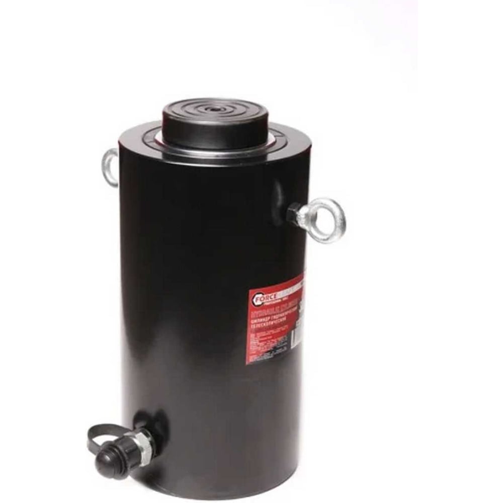 Изображение товара Цилиндр гидравлический Forcekraft двухштоковый 30т (ход штоков-150/150мм, Ø штоков-110/75мм,общий Ø-152мм, L-304мм, 700bar) FK-YG30300D(27875)