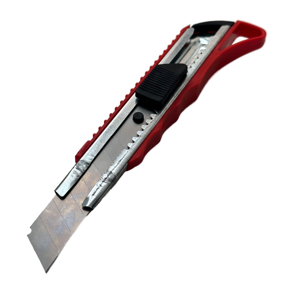 Изображение товара Строительный нож SAMGRUPP со сменным лезвием 18 мм для строительных работ