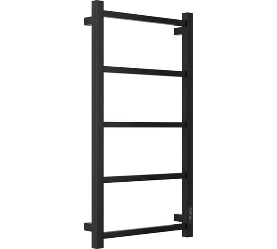 Изображение товара Полотенцесушитель Стилье ЭПС Формат 26 БЛОК Правый 800х400 Матовый чёрный 31526-8040