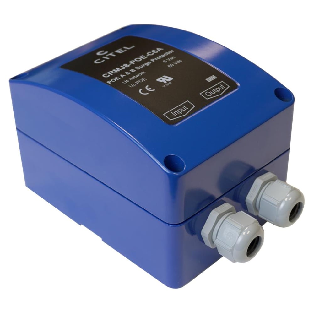 Изображение товара УЗИП для защиты сетей POE CRMJ8-POE-C6A IP66 от Citel