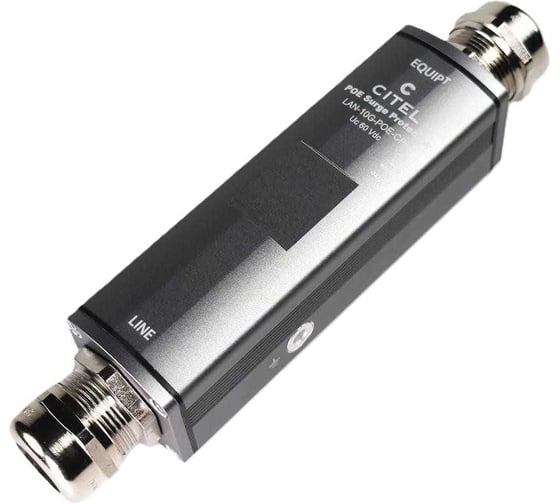 Изображение товара УЗИП Citel для защиты сетей до 10 гигабит с POE-A LAN-10G-POE-CR 581547