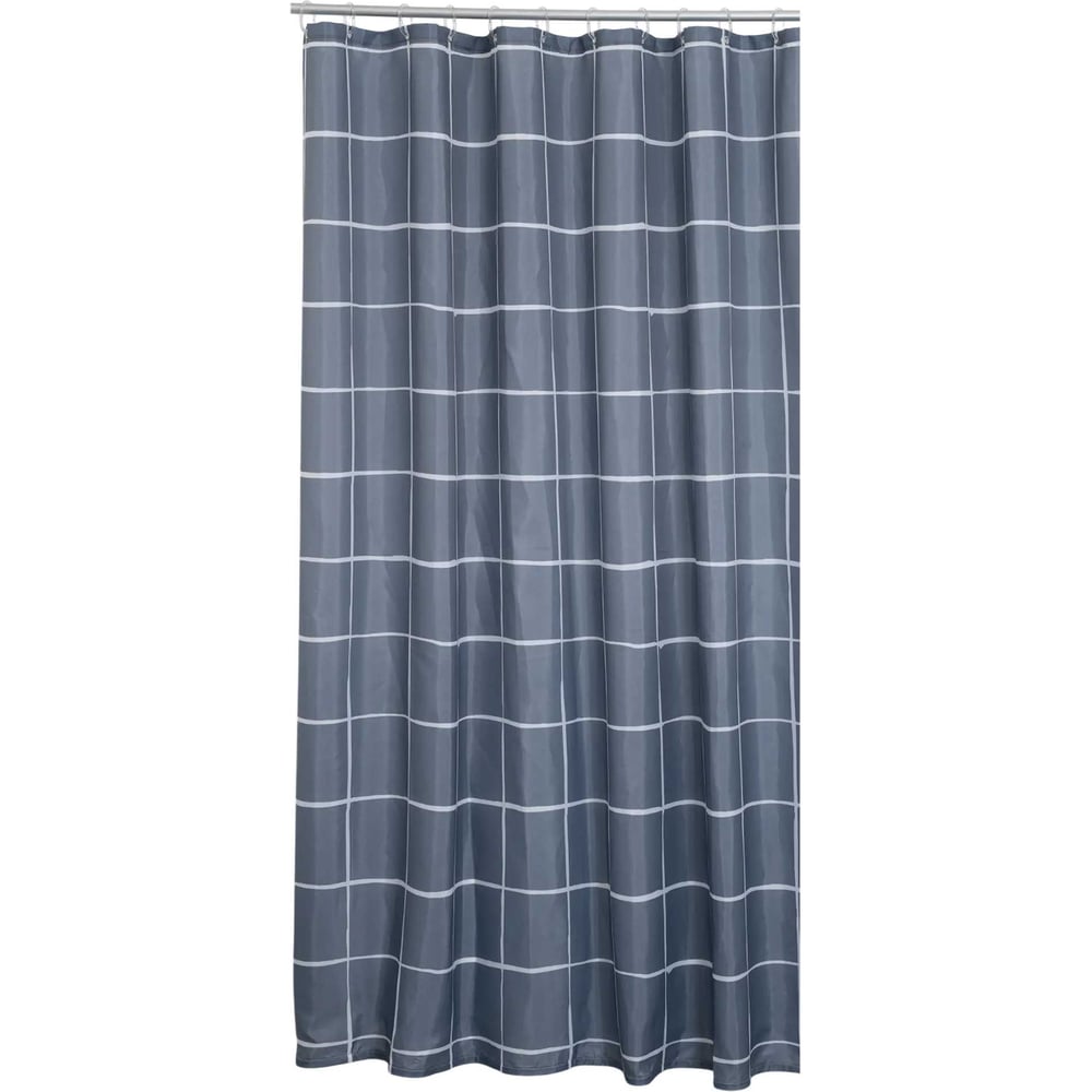 Изображение товара Шторка для ванной комнаты VIDAGE Тана 180х200 полиэстер серый водоотталкивающая