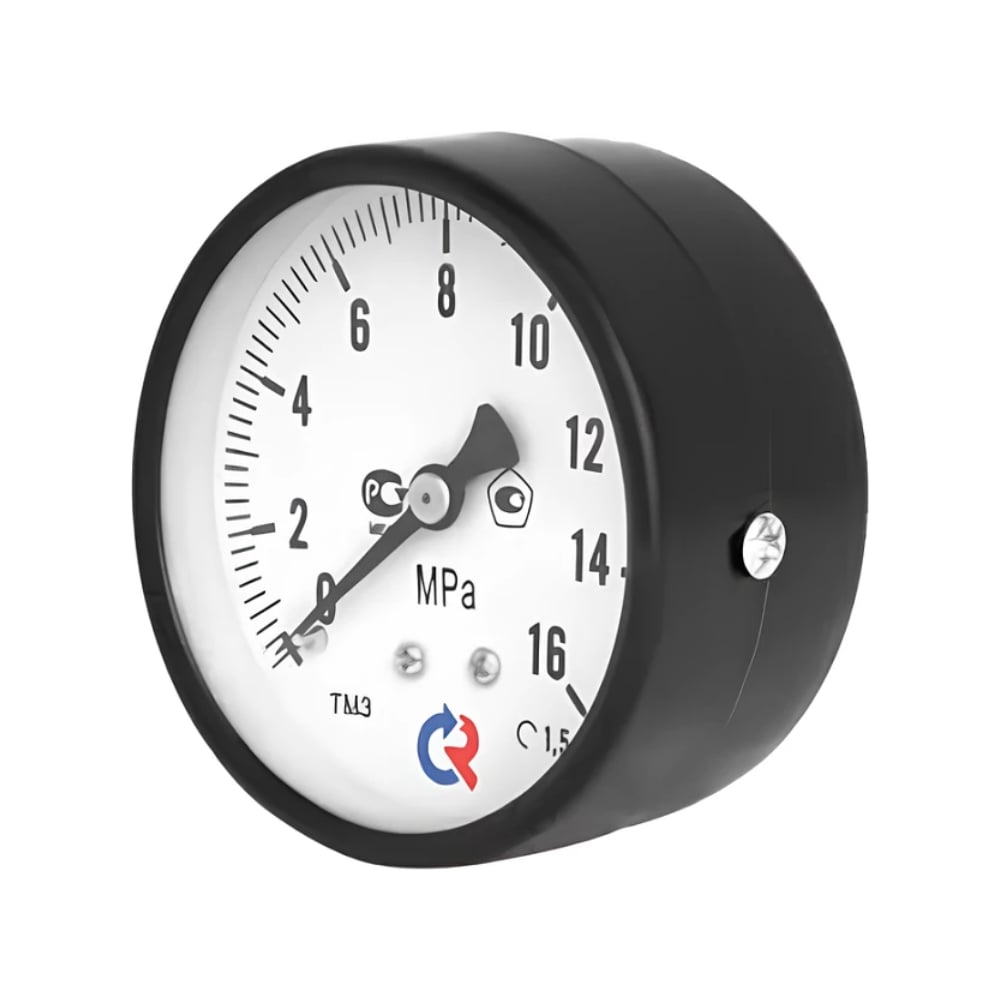 Изображение товара Манометр Росма ТМ-310Т.00 осевой 0-0.16МПа G1/4 профессиональный