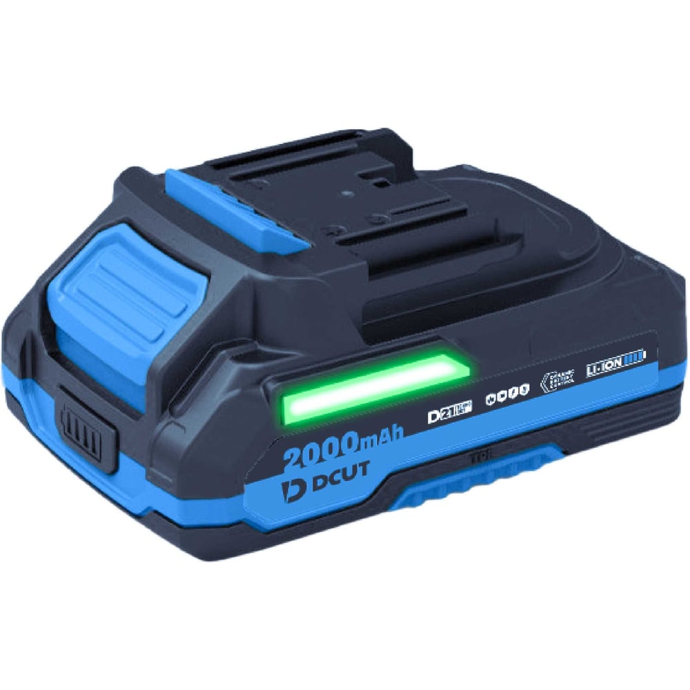 Изображение товара Аккумулятор DCUT DABA0221 D21 2Ач Li-Ion профессиональный для Makita с индикатором заряда