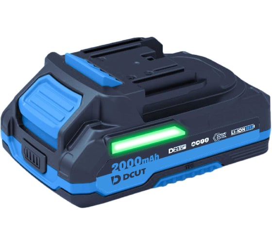 Изображение товара Аккумулятор DCUT DABA0221, D21, 2Ач, огнестойкий корпус, контроль ячеек, защит: разряд, КЗ, перегрев, кор DABA0221-SP2