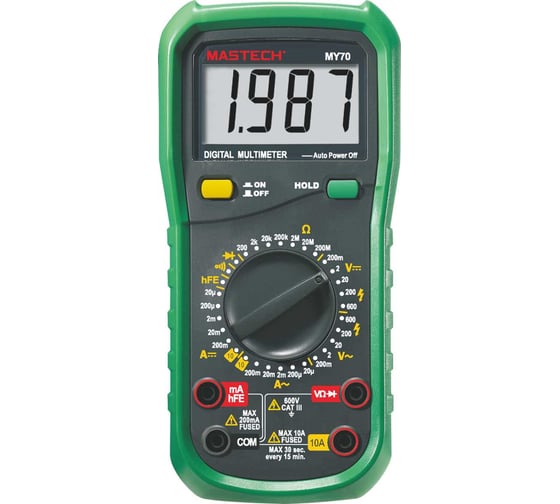 Изображение товара Цифровой мультиметр Mastech MY70 M215