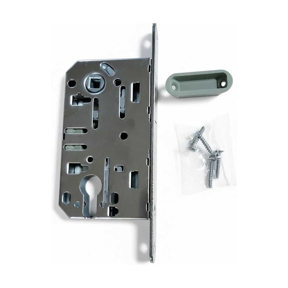 Изображение товара Защелка M1885 SSC с магнитной защелкой суперматовый хром для деревянных дверей