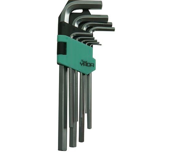 Изображение товара Набор шестигранных ключей Nord-Yada 9 пр. 1.5,2,2.5,3,4,5,6,8,10мм ТМ 907622