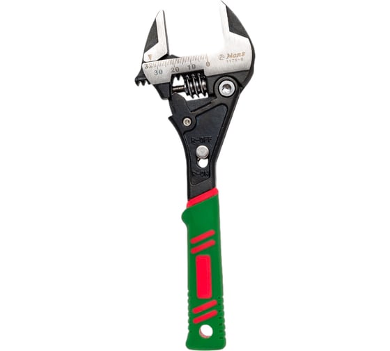 Изображение товара Разводной ключ HANS с быстрым перехватом 8" 200мм 1175-08