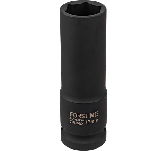 Изображение товара Головка ударная глубокая тонкостенная 6-гранная FORSTIME 17мм, 1/2DR FT-4458517TH(63329)