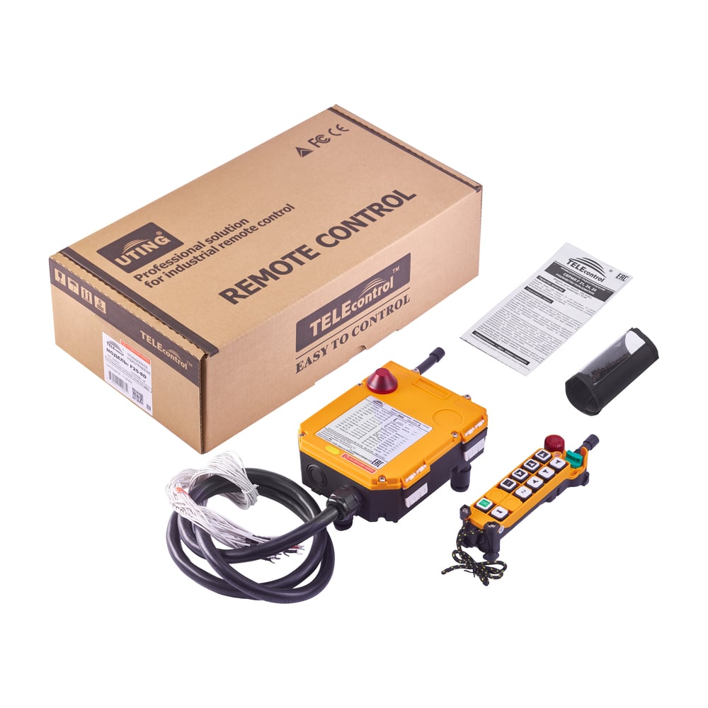 Изображение товара Промышленное радиоуправление TELEcontrol F25-8D 48/220/440В комплект