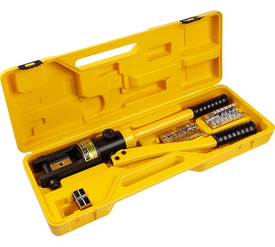 Изображение товара Пресс для обжима клемм до 240 мм² ручной, гидравлический, 9 т Car-tool CT-9240A