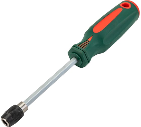 Изображение товара Отвертка для бит с фиксатором 210 мм HANS 0404