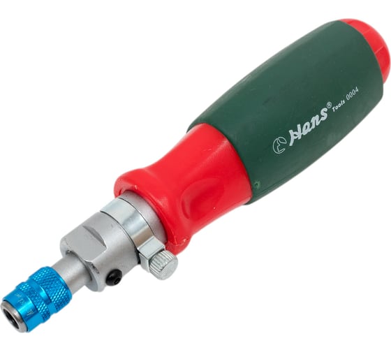 Изображение товара Отвертка для бит HANS с фиксатором и трещоточным механизмом 165 мм 0004