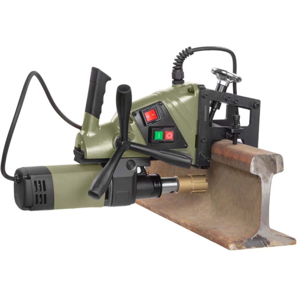 Изображение товара Рельсосверлильный станок LENZ STEYR-35 R мощностью 1100 Вт шпиндель 35 мм