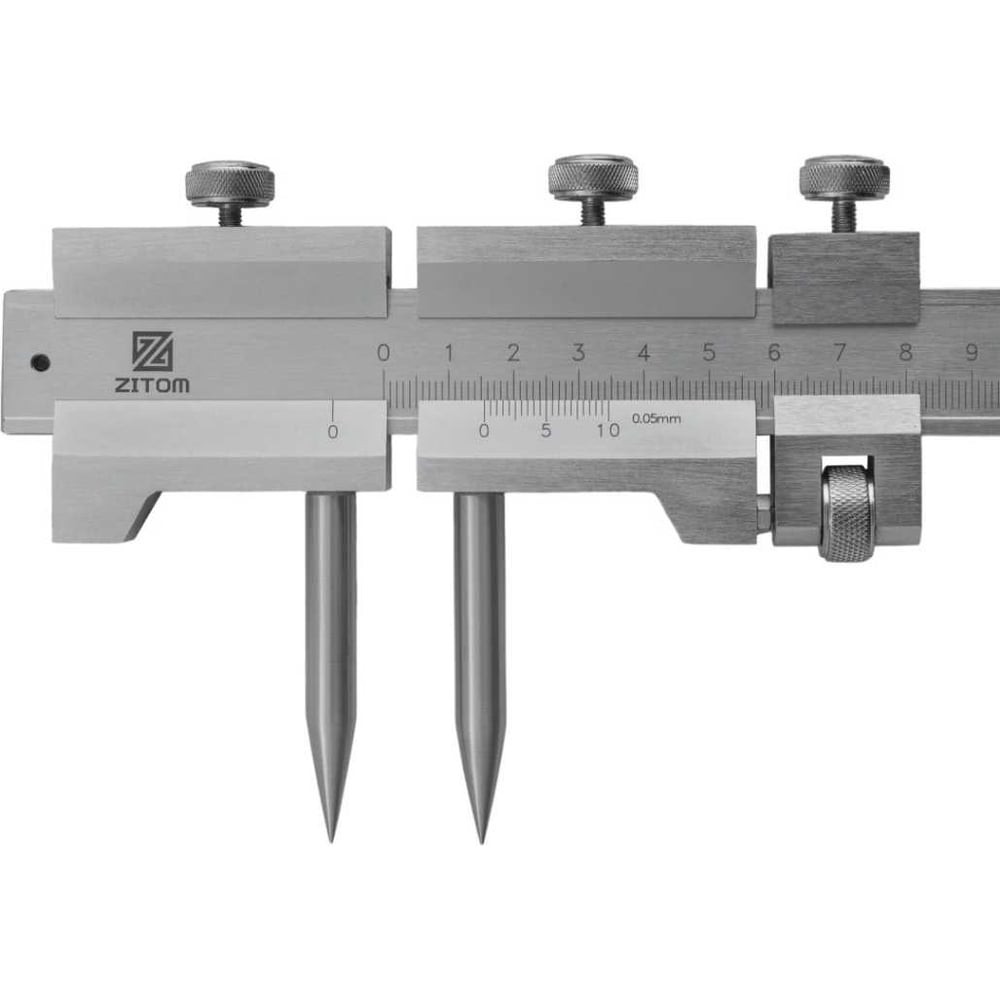 Изображение товара Штангенциркуль ZITOM ШЦР-150-0.05 профессиональный нониусный с кейсом
