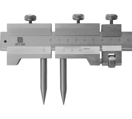 Изображение товара Штангенциркуль ZITOM ШЦР-150-0.05 разметочный нерж. kl50006
