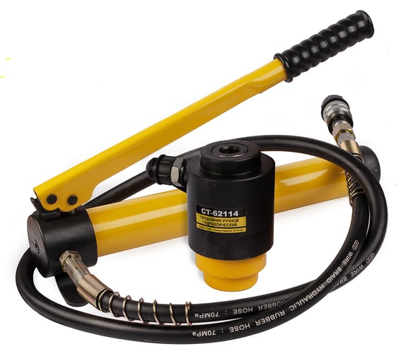 Изображение товара Пробойник ручной гидравлический Car-tool 63-114 мм., 13 т., с насосом CT-62114