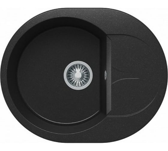 Изображение товара Кухонная мойка Polygran ATOL-620 (№16 Черный) 678958