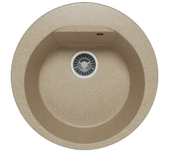 Изображение товара Кухонная мойка Polygran ATOL-520 (№302 Песочный) 627475