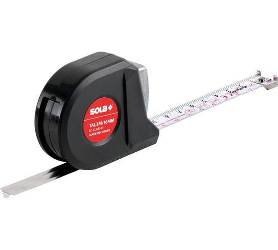Изображение товара Рулетка-толщиномер SOLA TAL 3, L=3 м 51011601
