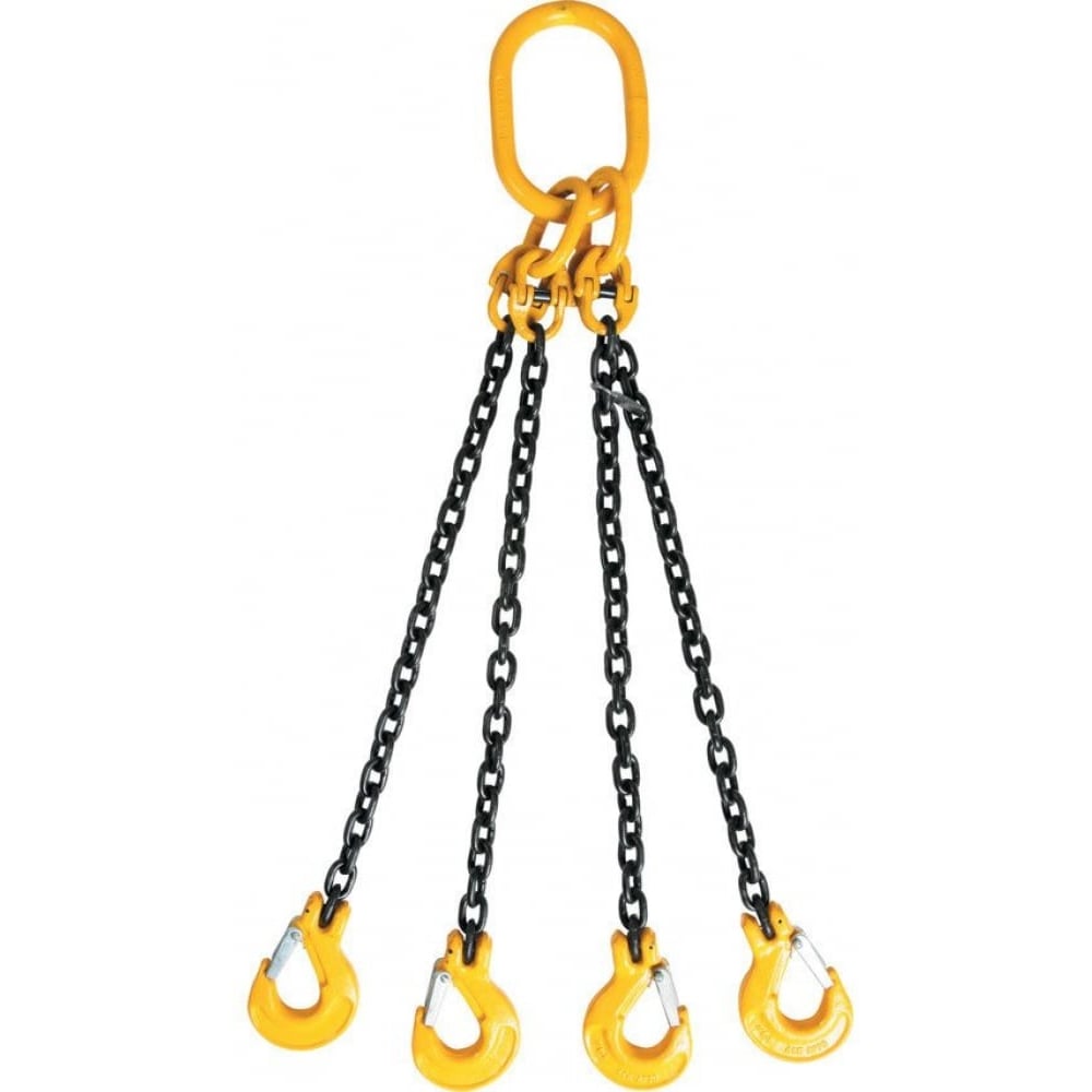 Изображение товара Строп цепной четырехветвевой КанТраст 4СЦ 6,70/7500 надежный грузовой инструмент