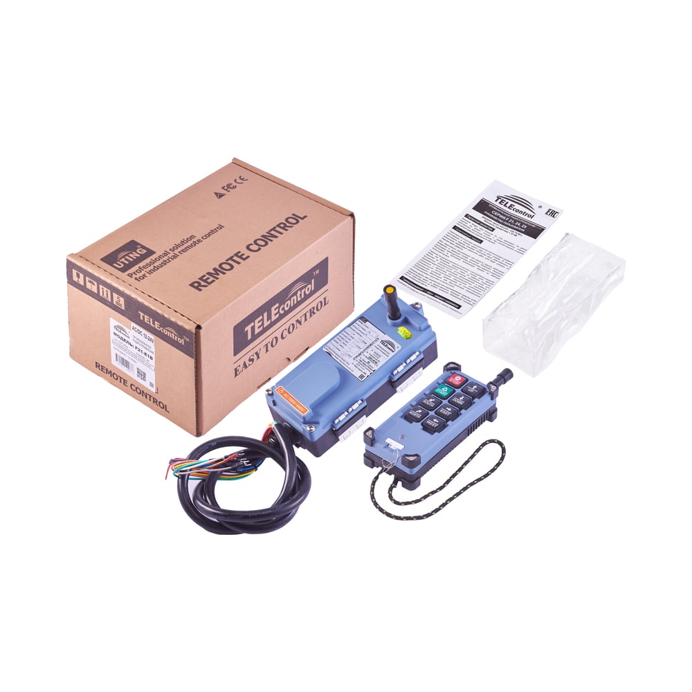 Изображение товара Промышленное радиоуправление TELEcontrol (комплект) F21-E1B (AC/DC 12-24V) UCDf21e1b24v