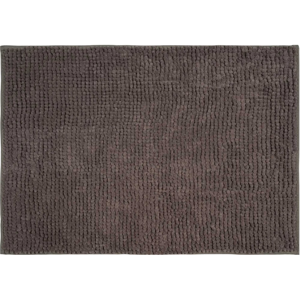 Изображение товара Коврик для ванной VIDAGE Аден 50x70 см шенилл коричневый противоскользящий